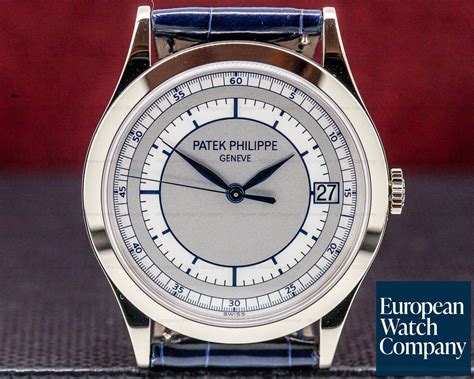 vintage patek philippe 18k white gold calatrava|Patek Philippe Calatrava price list.